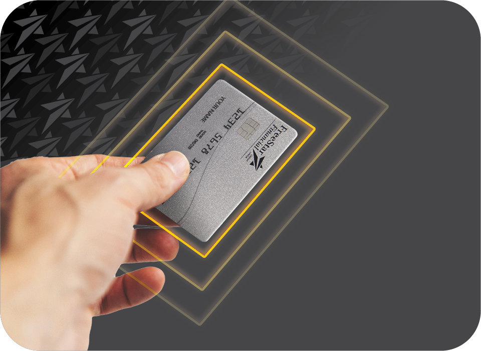 Man Using FSF Credit Card